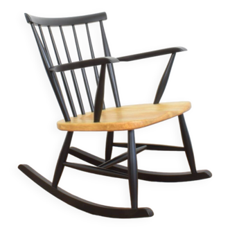 Mid-Century Swedish Rocking Chair, 1960s.