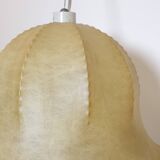 Large cocoon pendant light from the 60s.