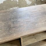 Double-sided counter with XL oak compartments