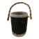 20th century enameled ceramic ice bucket