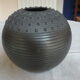 Romania black vintage ceramic vase