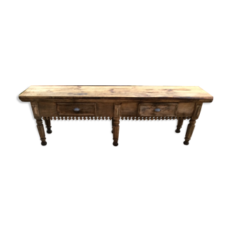 Meuble de bouche en bois massif