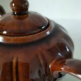 Chinese pumpkin shaped teapot