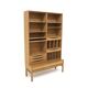 Scandinavian oak bookcase "MTP", Marian Grabinski, IKEA, Sweden, 1960