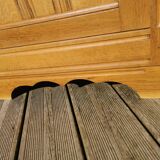 Vintage oak jam cabinet