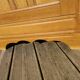Vintage oak jam cabinet