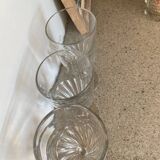 3 bistro glasses