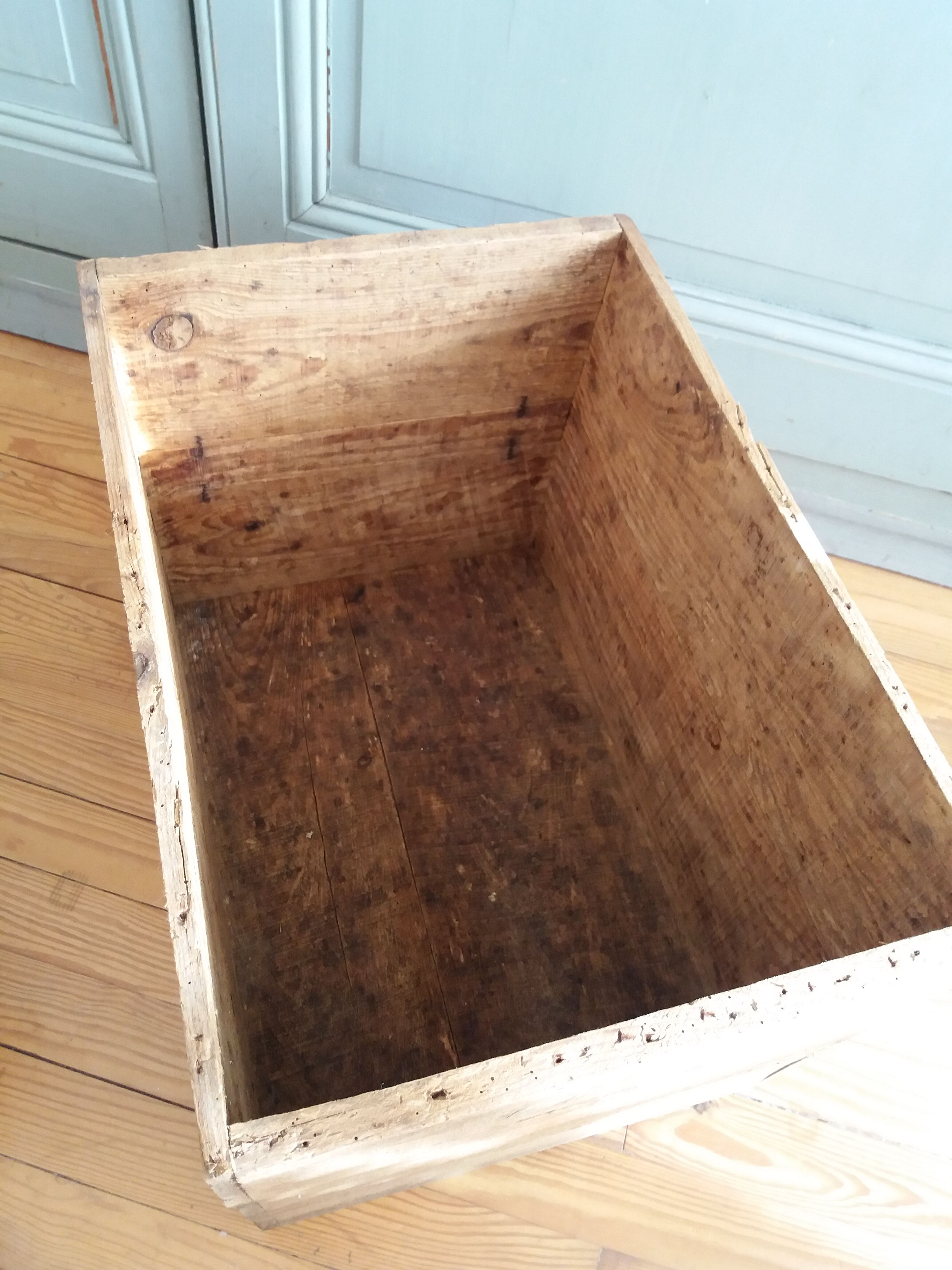 Caisse en bois persil