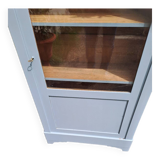 Wardrobe with 1 glass door, late 19th century