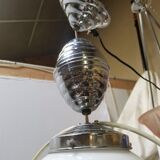 Vintage globe suspension with lower mount - 50s/60s