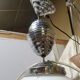 Vintage globe suspension with lower mount - 50s/60s