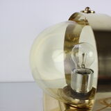 Preciosa Gold Wall Lamp or Table Lamp / Kamenický Šenov, 1970s