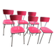 Chaises en formica