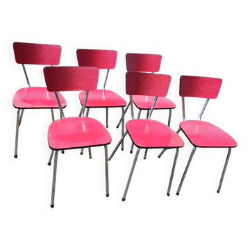 Chaises en formica