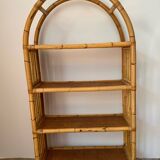 Large rattan shelf