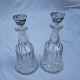 Ensemble 2 pièces Baccarat, cristal de Saint Louis