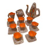 Vintage Vallauris coffee service