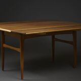 Table basse extensible suédoise du milieu du siècle | années 1950 | Emmaboda Möbelfabrik