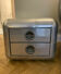 Timothy oulton aviator black hawk low chest of drawers