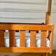 Vintage Scandinavian wooden cradle
