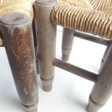 Pair of mini mulched stools