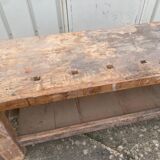 Antique carpentry workbench