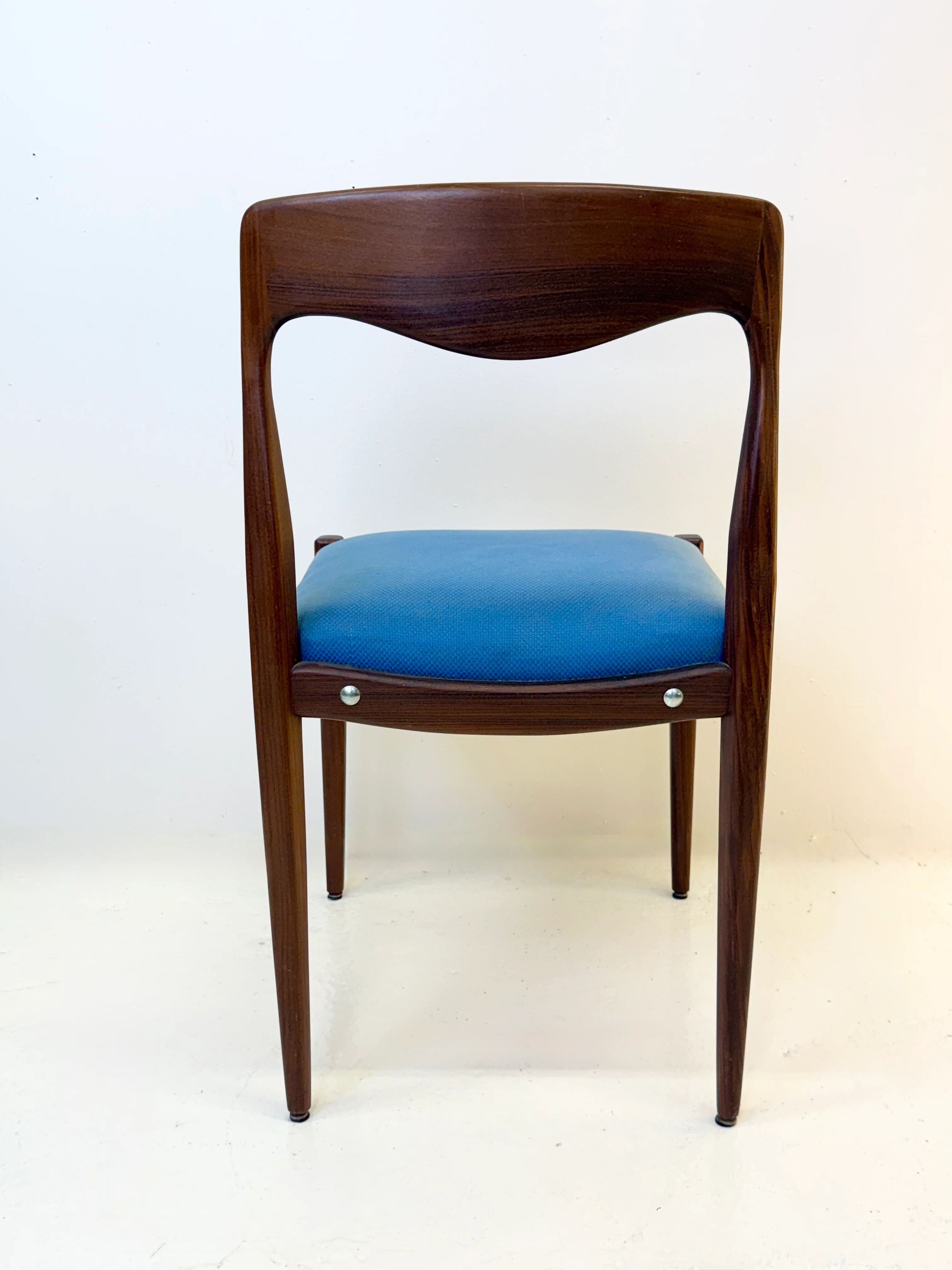Suite de 4 chaises scandinaves, 1960s