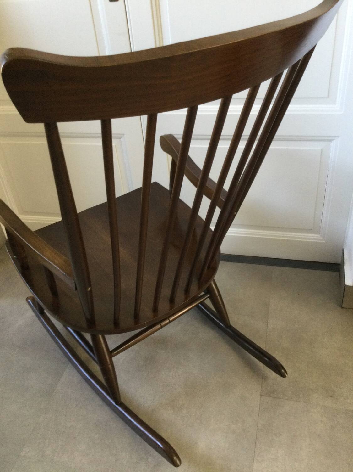 Scandinavian vintage rocking chair