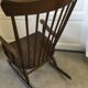Scandinavian vintage rocking chair