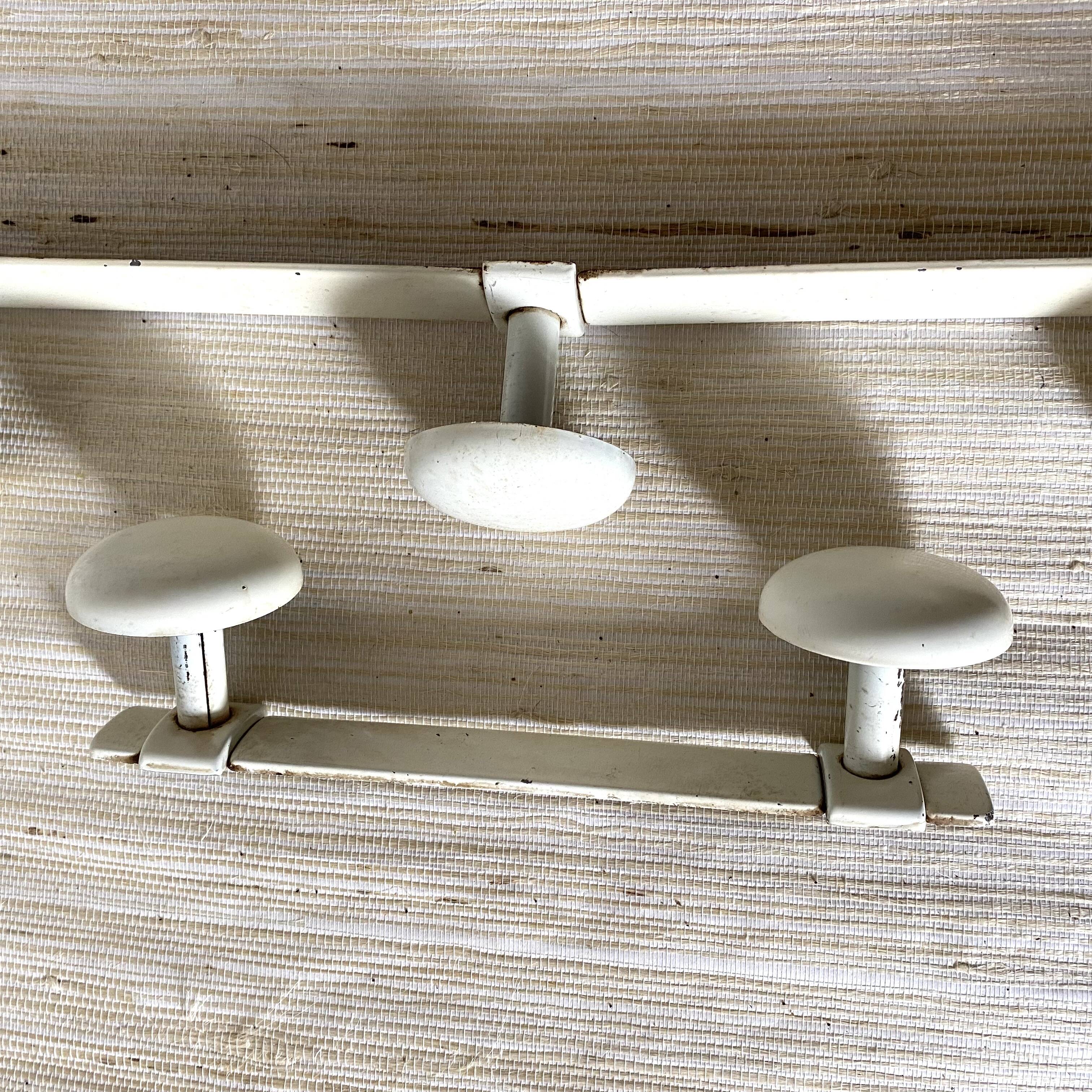 Vintage metal coat rack