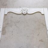 Carrara marble pathee façade element