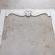 Carrara marble pathee façade element