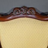 Mahogany Office Armchair, Restoration Period – Early 19th Century