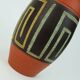 mid century VASE duemler & breiden model 50/20 sgraffito and abstract decor