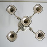 Chandelier à cinq bras de BMF West-Germany