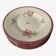 Lot de 8 assiettes creuses terre de fer fleurs