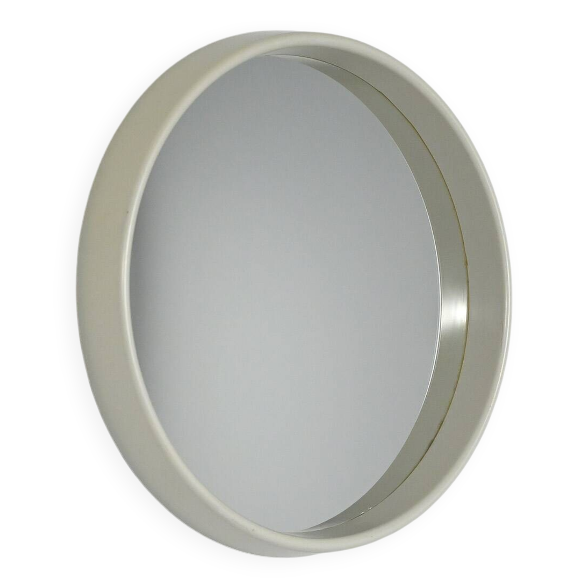 Scandinavian 1960 round mirror