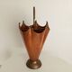 Vintage umbrella stand in Hollywood Regency style from the 1960s.
