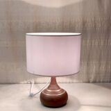 Table lamp with ceramic (stoneware) base - mid 20th century.