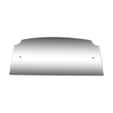 1940s mirror 59x36cm