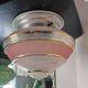 Ceiling light from the 40s/50s in gold and pink Art Deco.