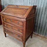 Ancien secrétaire bureau à pente