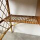 Bureau rotin Louis Sognot et sa chaise
