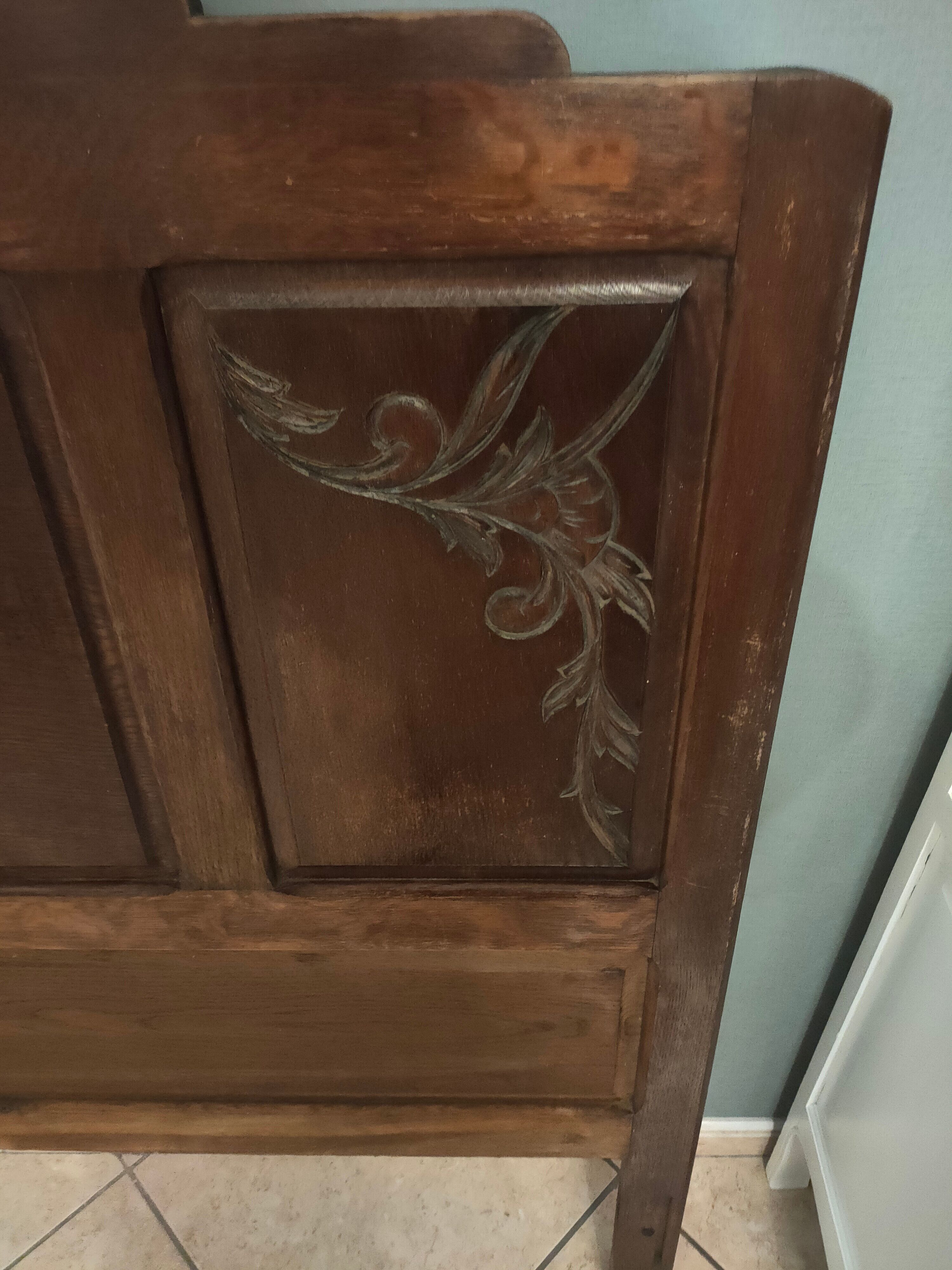 Headboard of the years 50