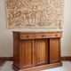 Walnut sideboard, 3 drawers and 3 doors, 1930s.