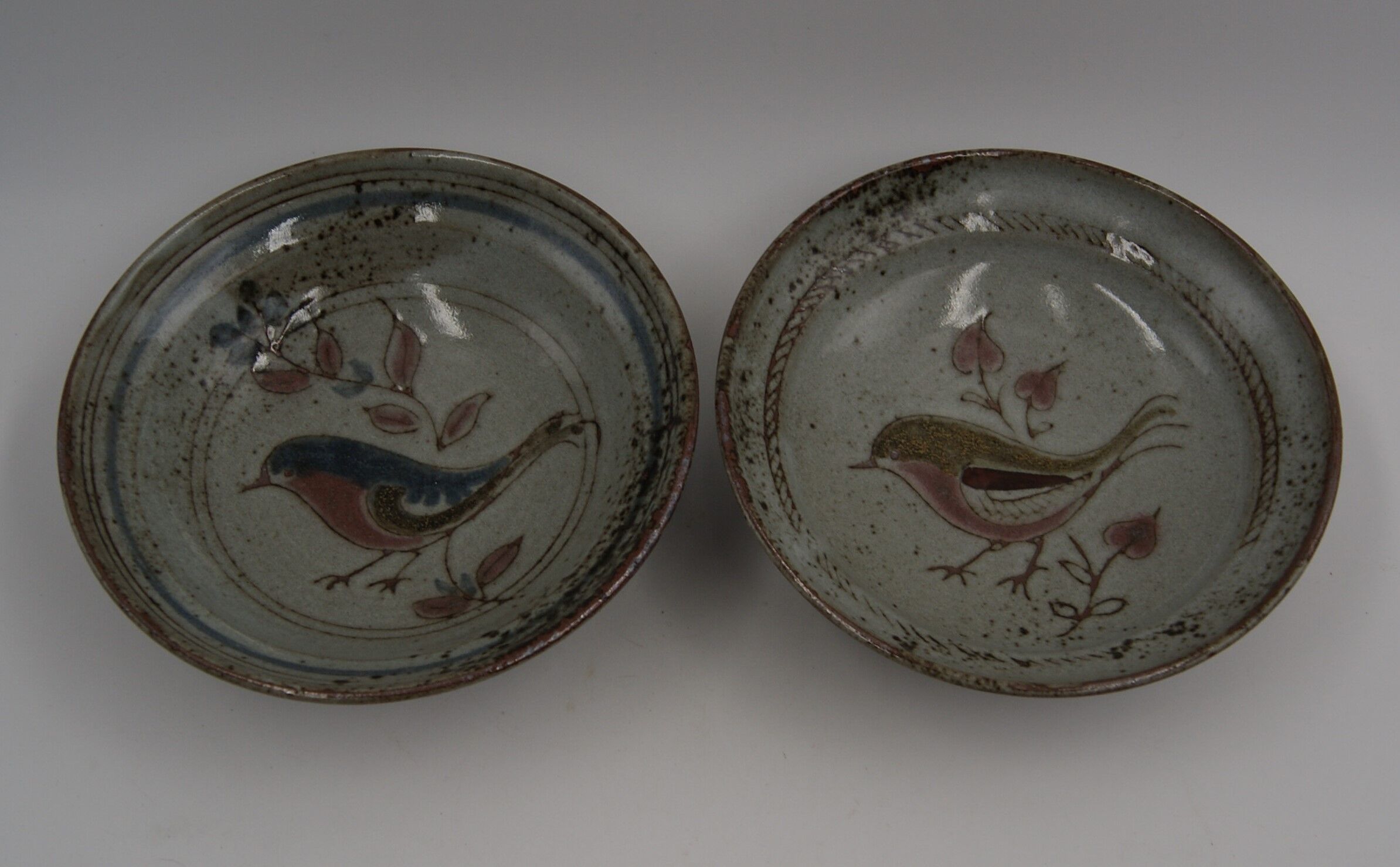 Duo cut sandstone birds ATCH vintage
