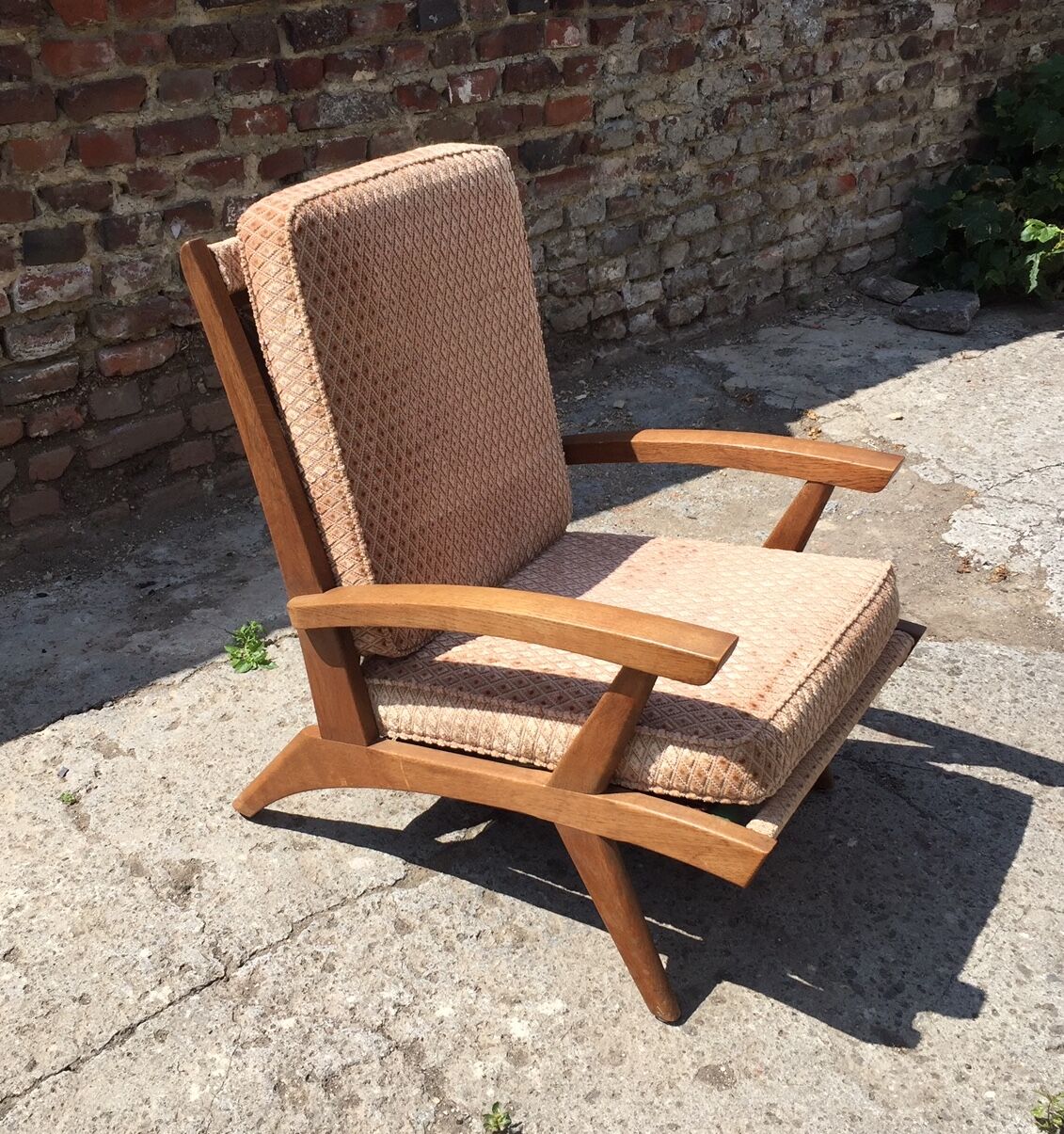 Free-Span armchair FS 116 France 1952