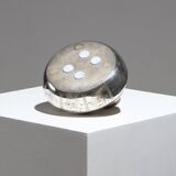 Boîte "Poule" en laiton argenté, 1970