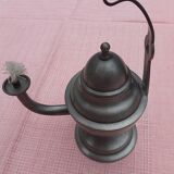 Small tin oil lamp