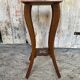 Vintage Carved Wood Side Table Plant Stand #D996